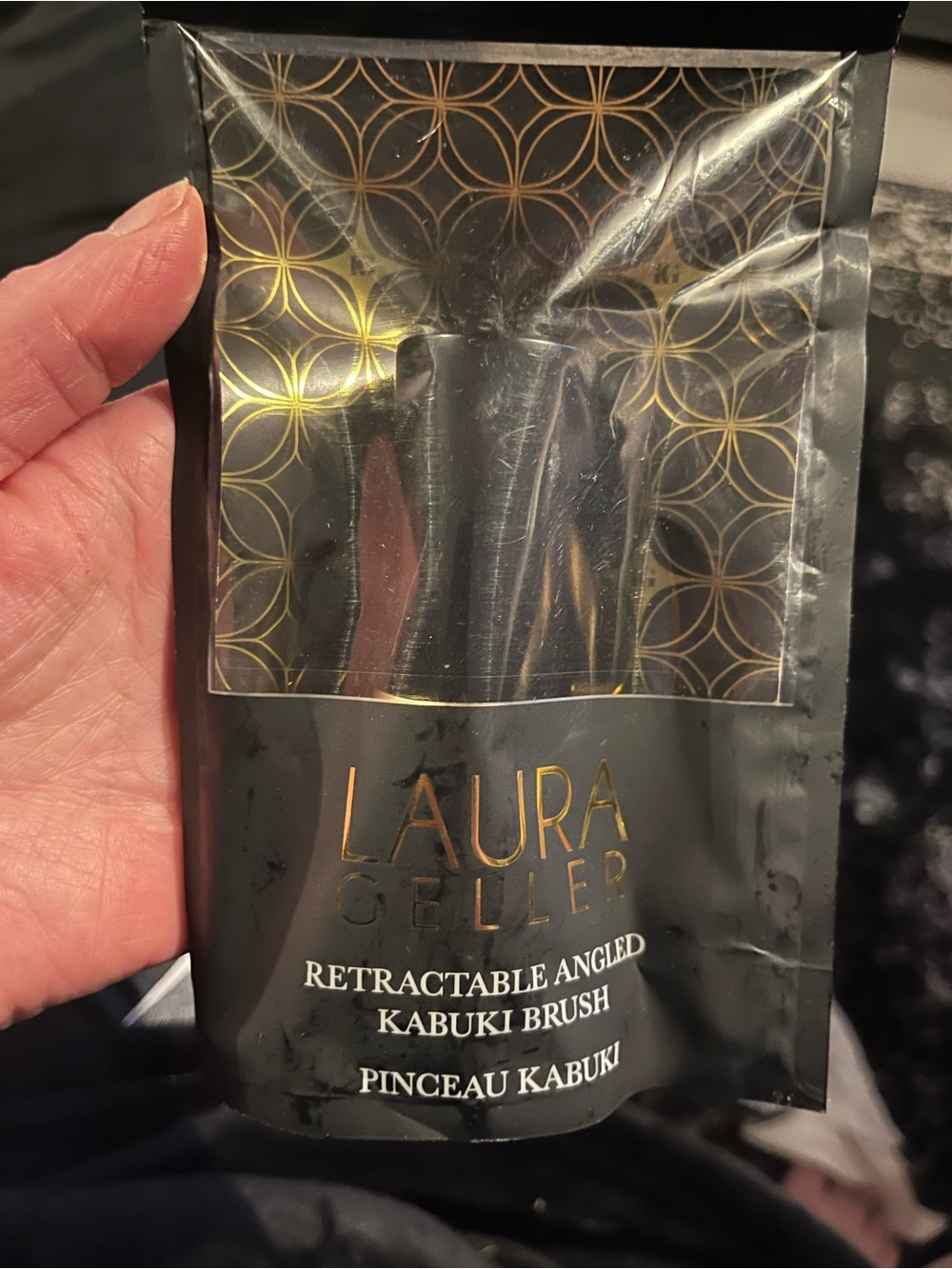 New Laura Geller Retractable Angled Kabuki makeup Brush